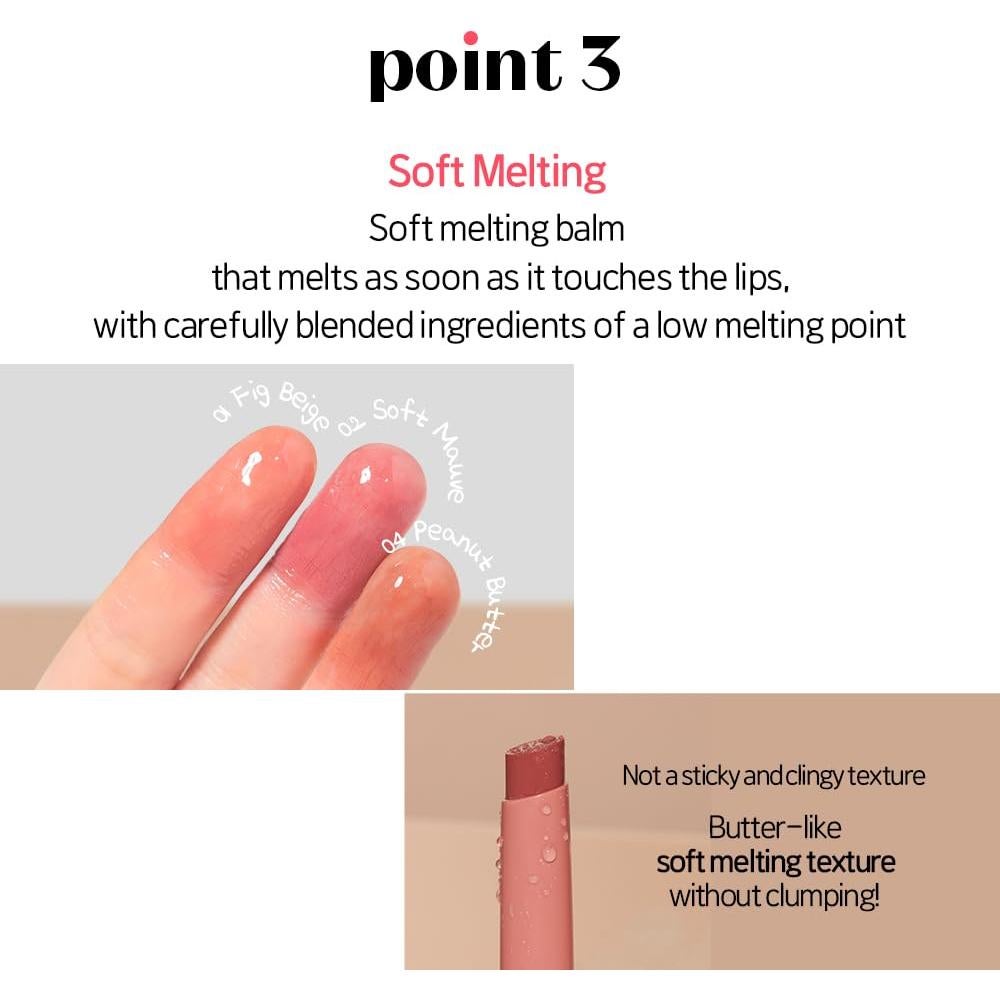 Bálsamo Labial Hidratante Etude 03 Durazno Desnudo 1.98g