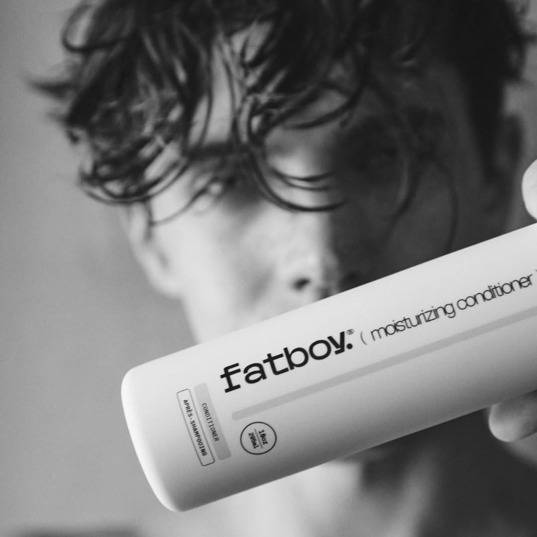 Acondicionador Hidratante Fatboy 284 ml con Aceite de Coco y Aguacate