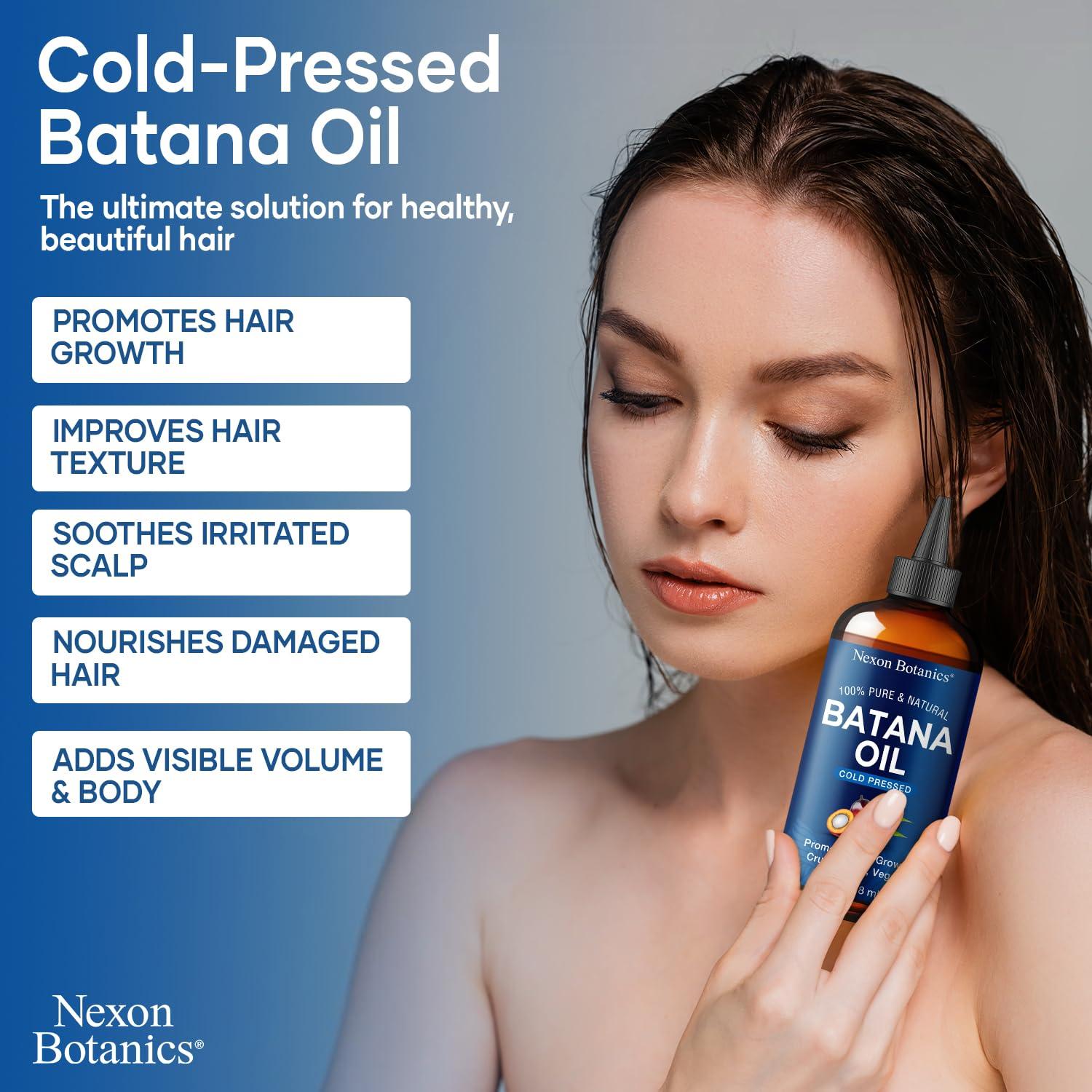 Aceite de Batana 118 ml Nexon Botanics 100% Puro Natural