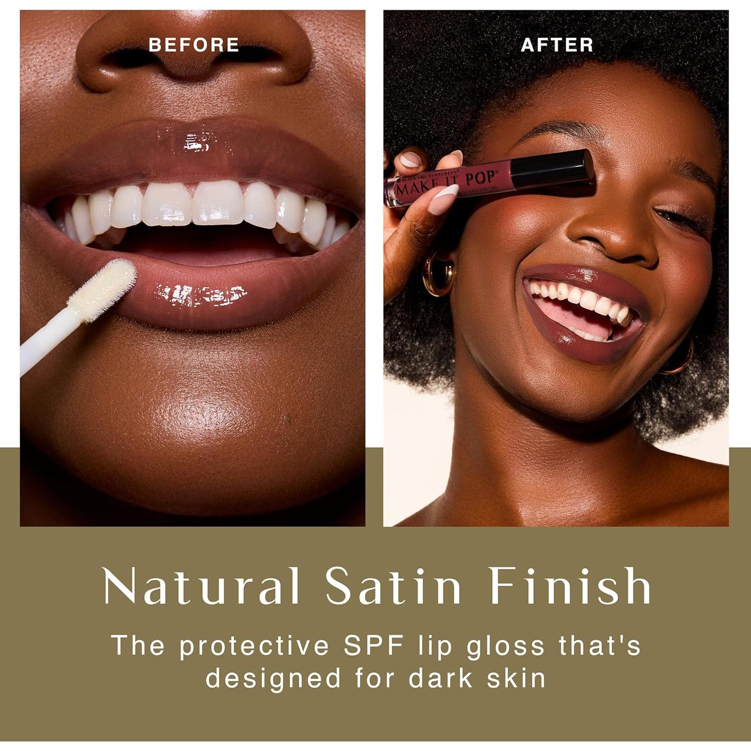 Protector Solar Black Girl Sunscreen Make It Pop SPF 50 Cereza Noir