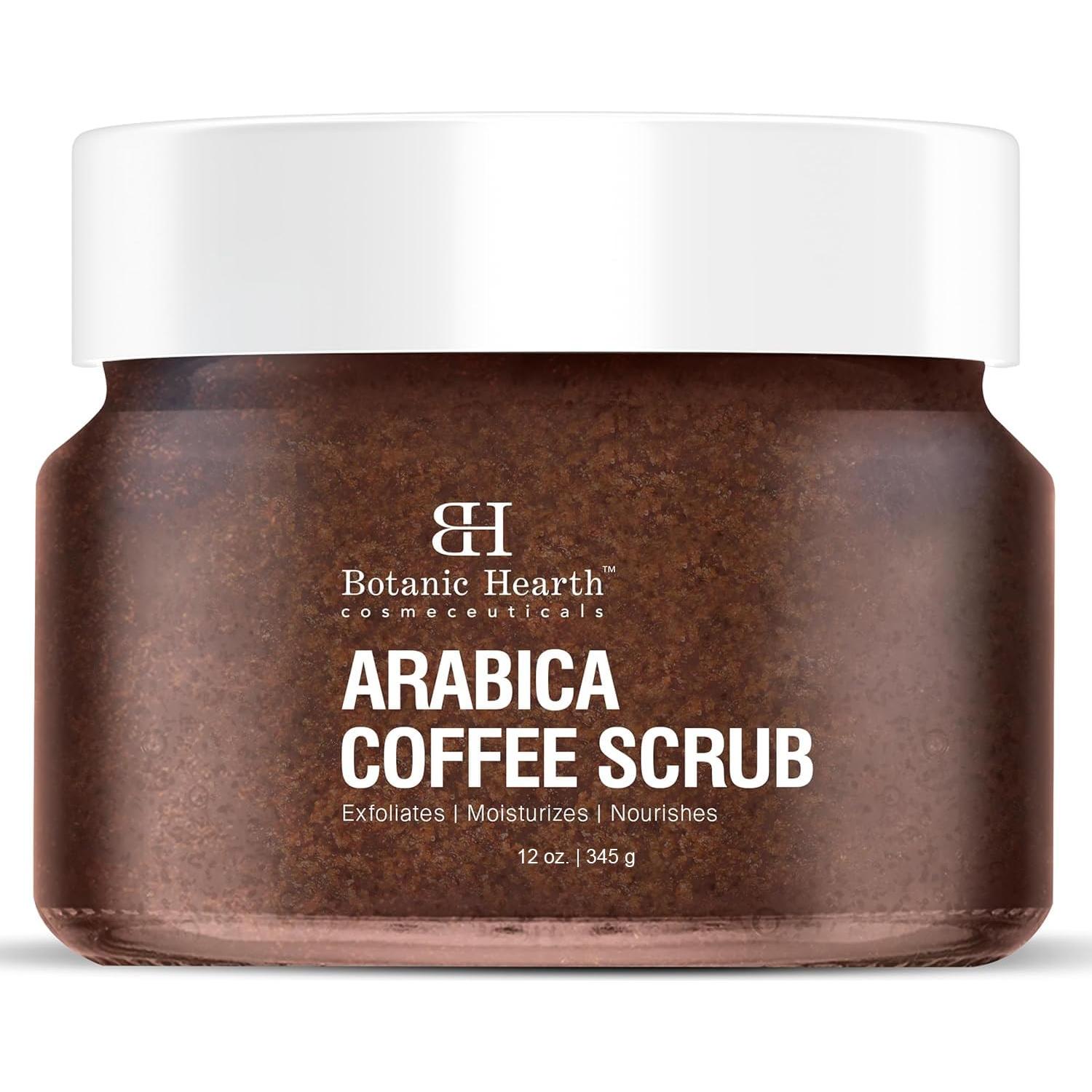 Exfoliante Corporal Botanic Hearth Café Arabica 340 g Hidratante