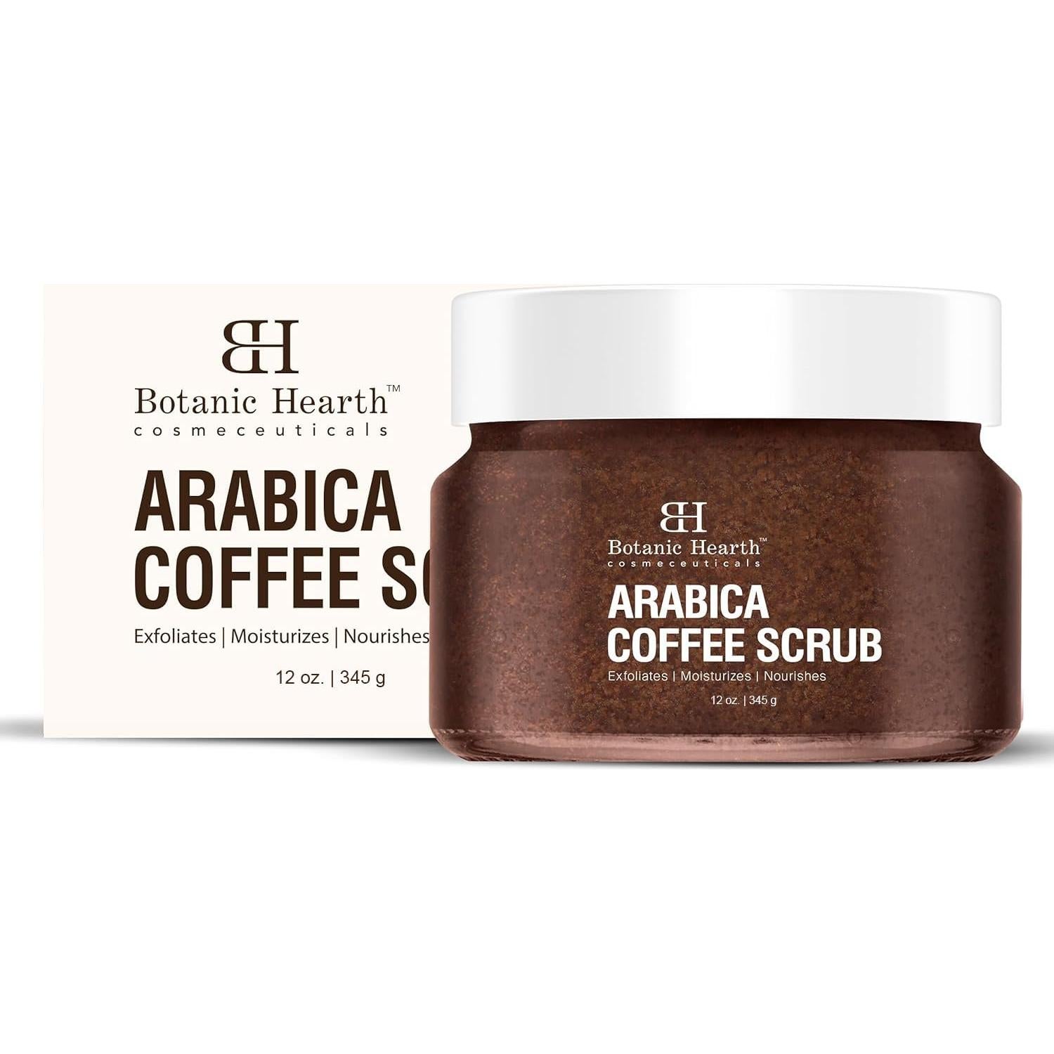 Exfoliante Corporal Botanic Hearth Café Arabica 340 g Hidratante