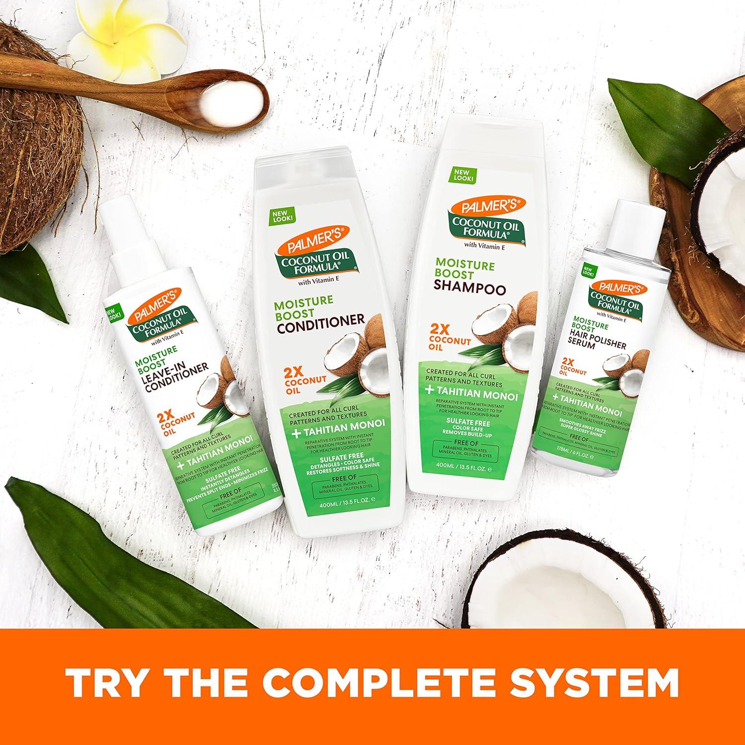 Paquete de Cuidado del Cabello Palmer's Aceite de Coco 3 Piezas