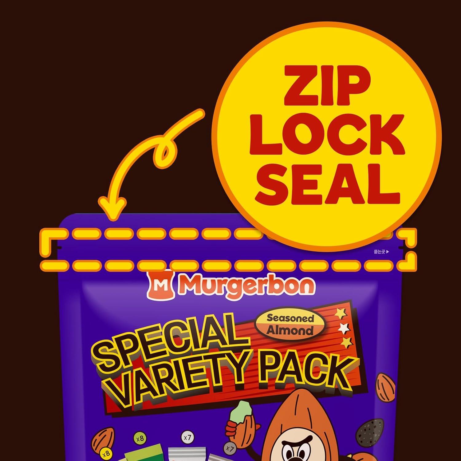 Paquete de Variedad Especial 300g x 2 MURGERBON - Almendras Saborizadas