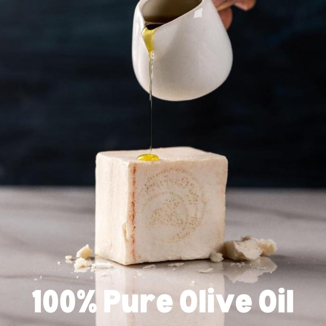 Jabón de Aceite de Oliva Virgen Nabulsi 100% Puro 167g