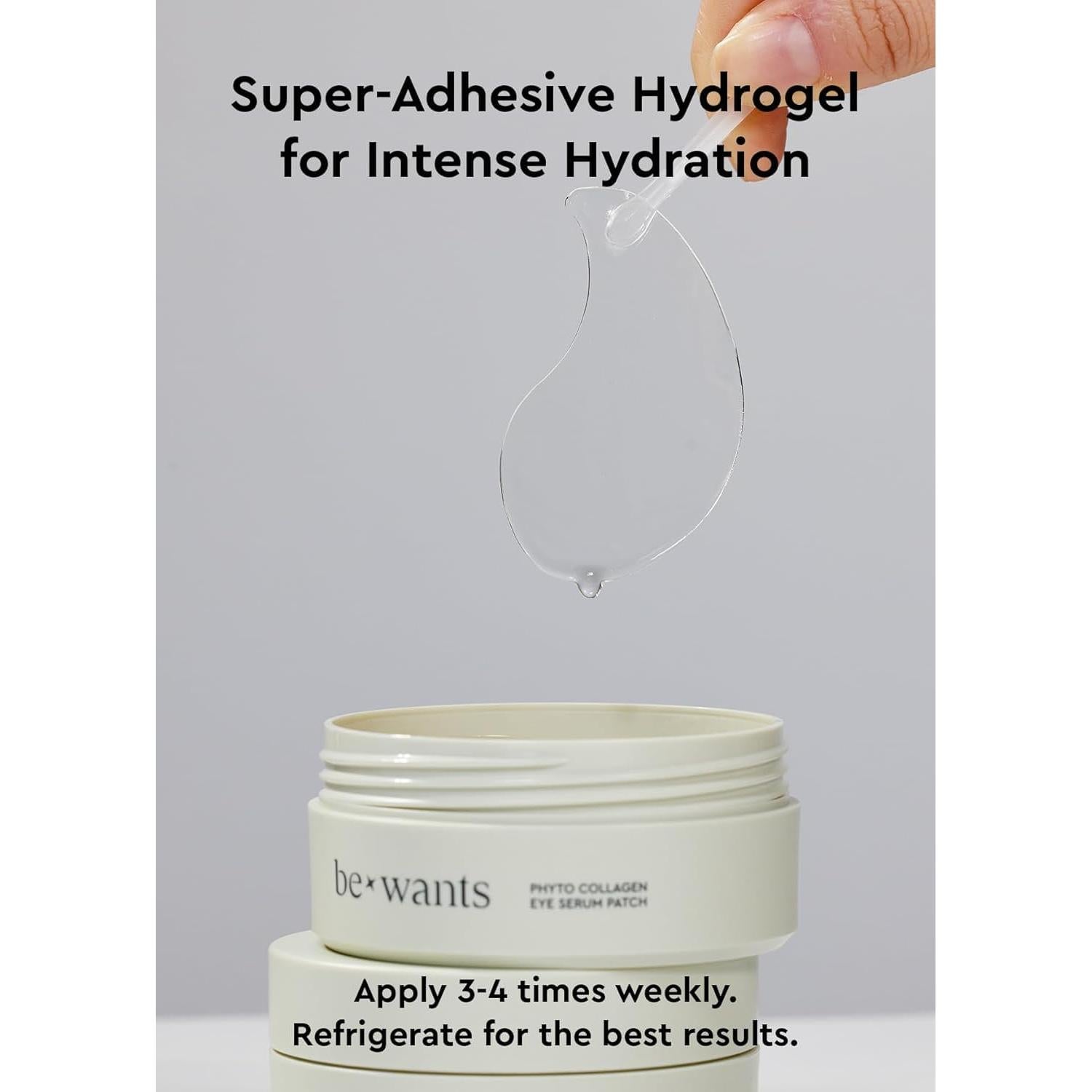 Parches para Ojos Hinchados Bewants con Colágeno - 60 Piezas