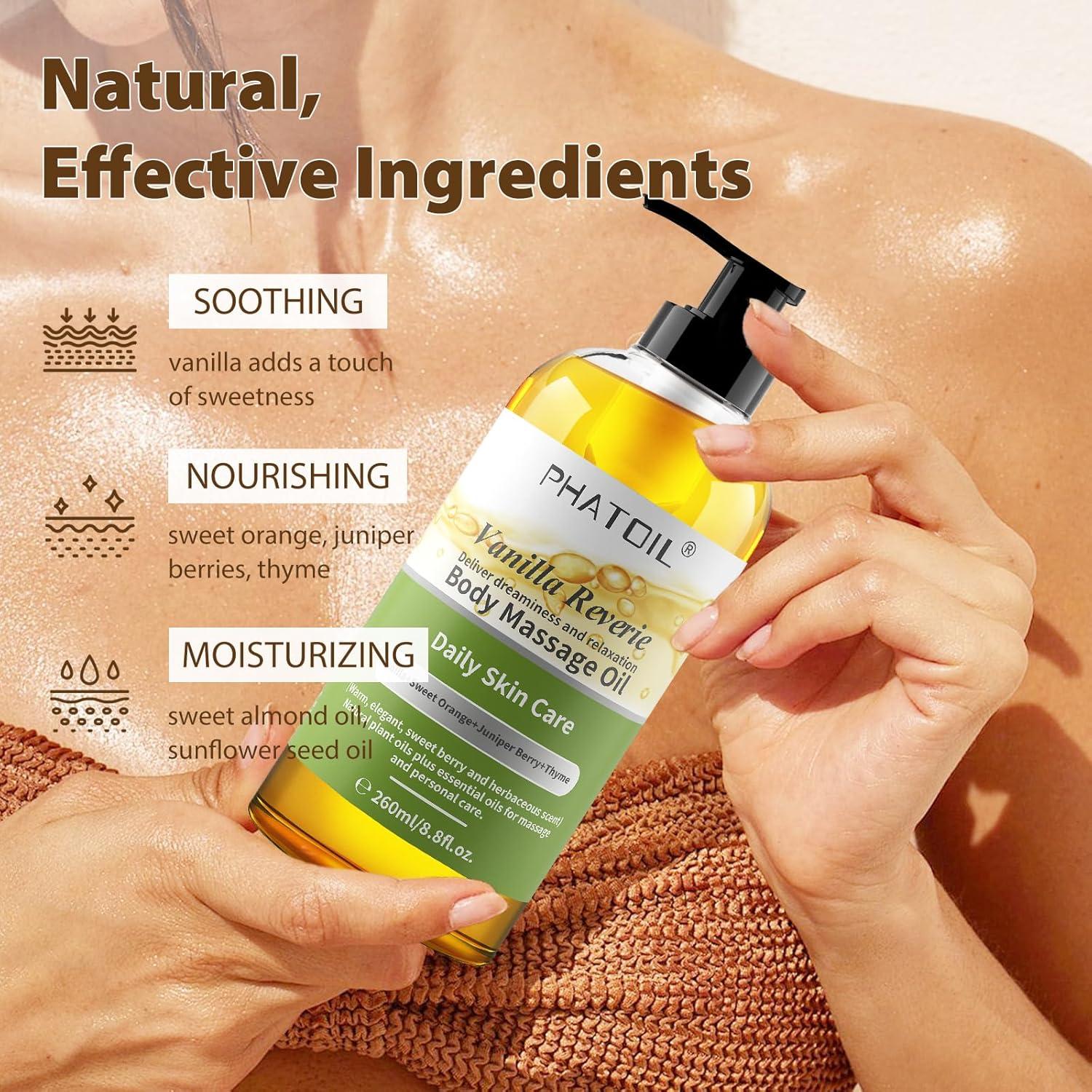 Aceite Corporal PHATOIL Vainilla Reverie 260ml Hidratante