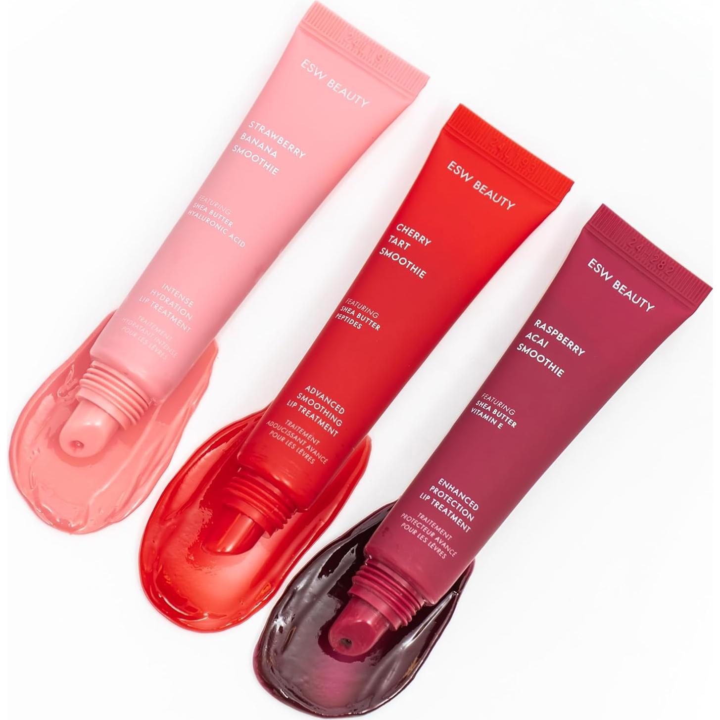 Conjunto Labial Hidratante Berry Kisses ESW Beauty - 3 Balsamos