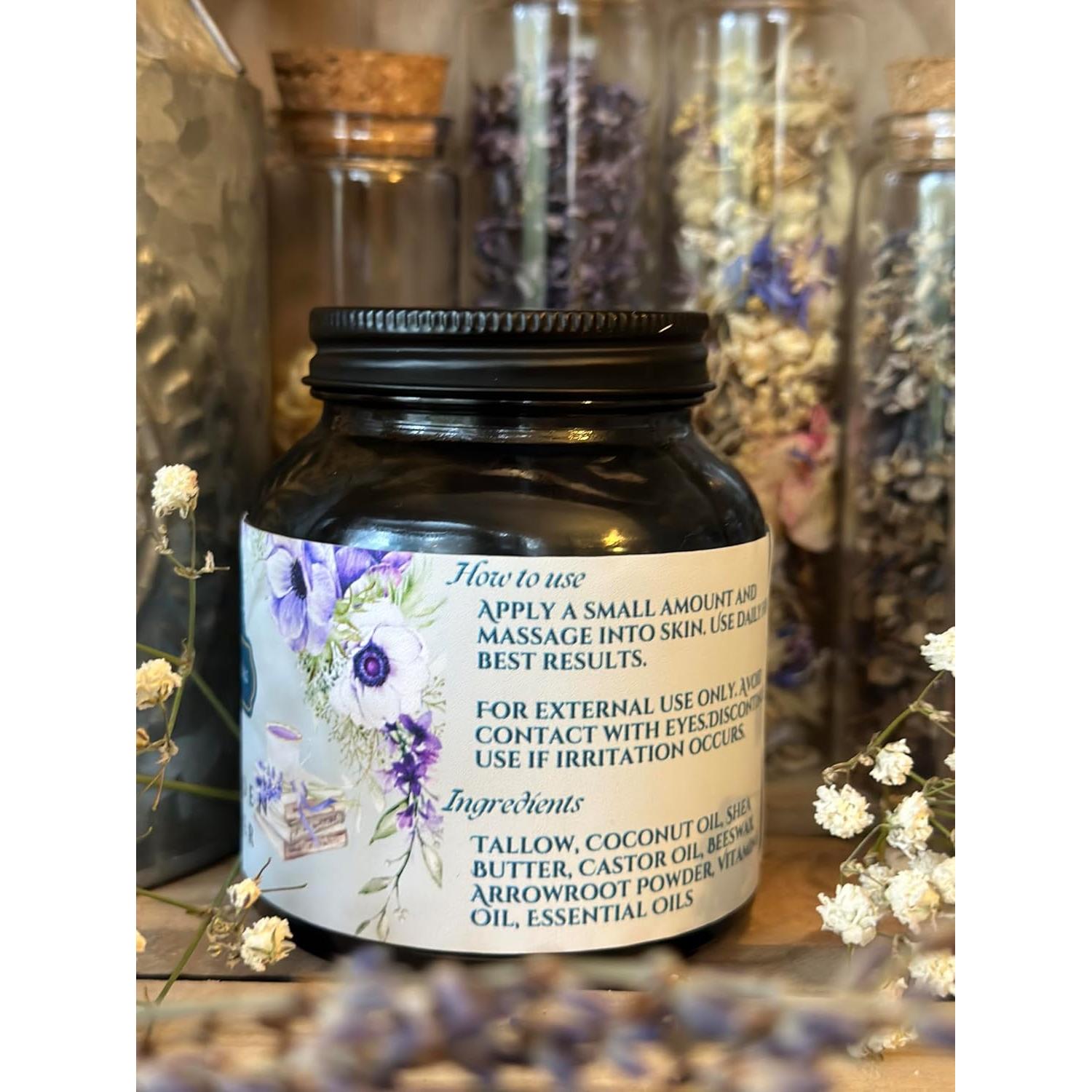 Manteca Corporal de Sebo Naturlig Skjonnhet 227g Albahaca y Lavanda