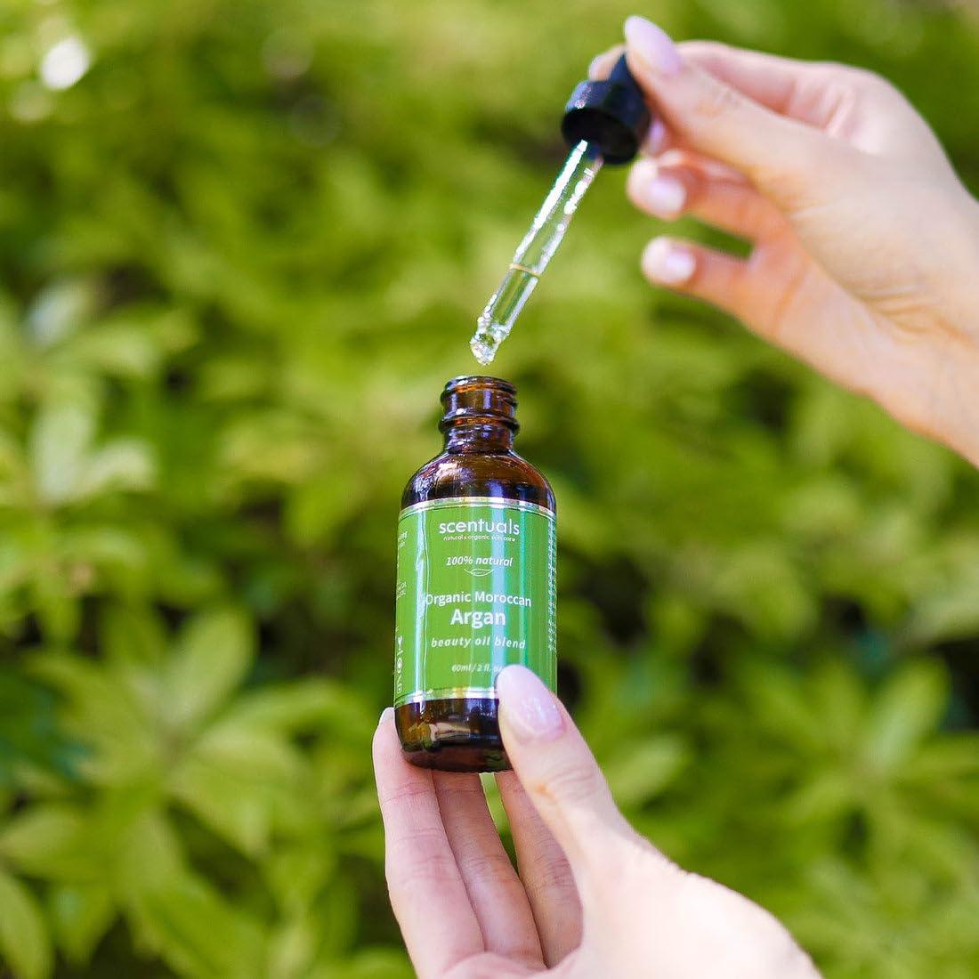 Aceite de Belleza de Argán Scentuals 60 ml - Hidratación Piel, Cabello y Uñas