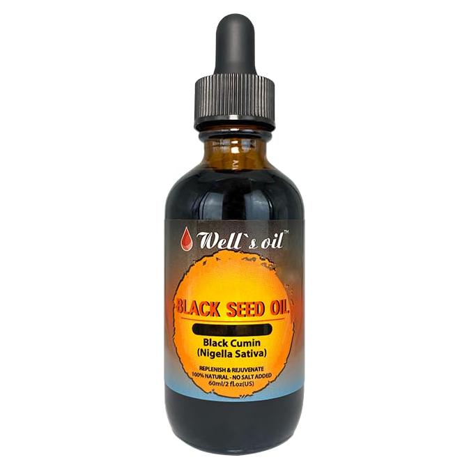 Aceite de Semilla Negra Well 60ml - Crecimiento Cabello y Piel