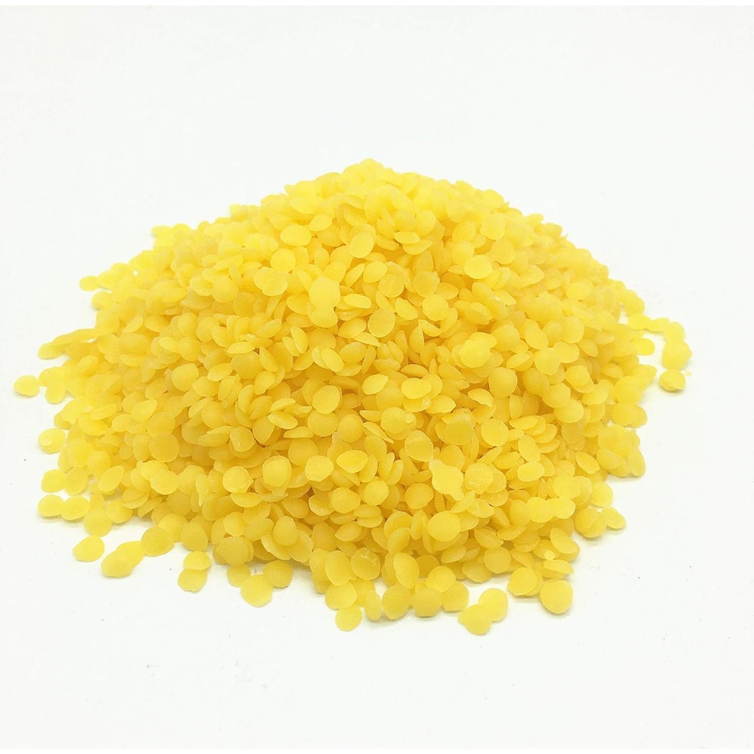Pellets de Cera de Abeja Pura Beesworks 0.45 kg Grado Cosmético