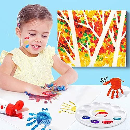 Bandejas de Pintura Plástico Hulameda 10 Piezas para Niños