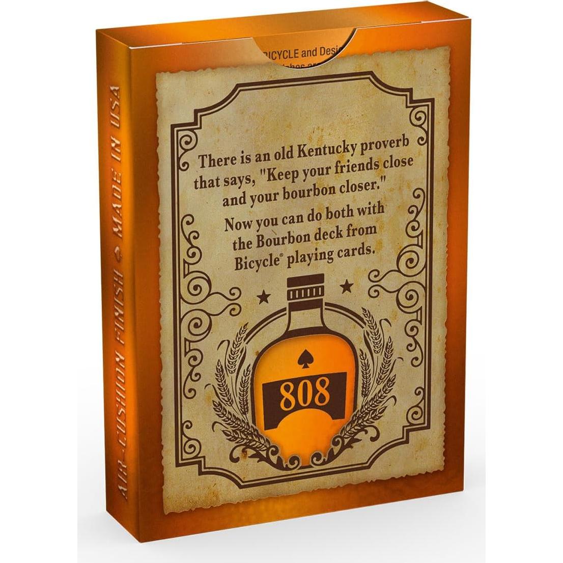 Cartas de Juego Bourbon Bicycle - Mazo Temático de Póker