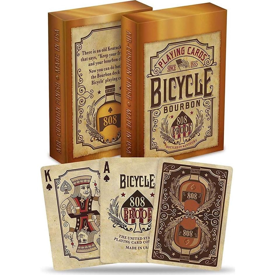 Cartas de Juego Bourbon Bicycle - Mazo Temático de Póker