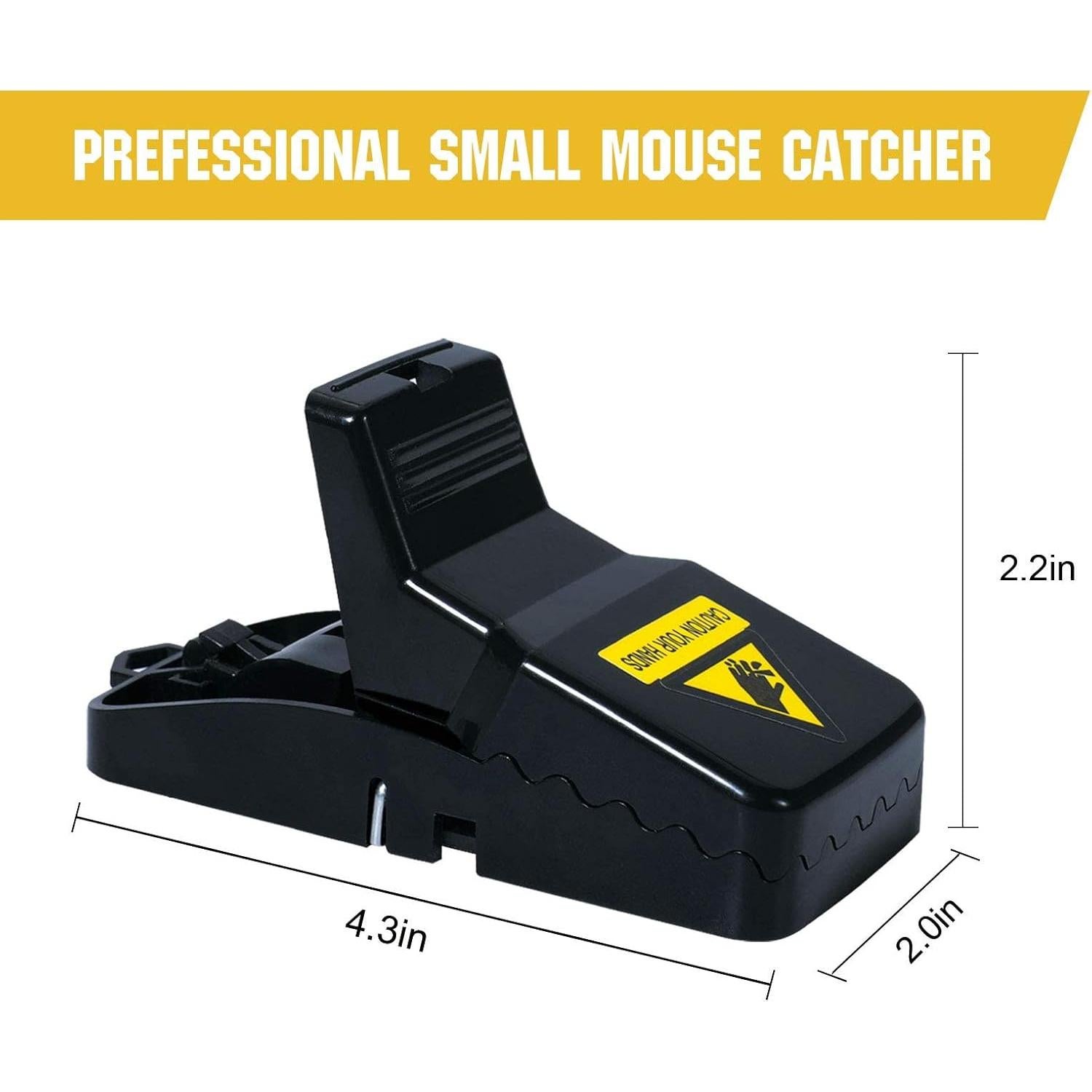 Trampas para Ratones Reutilizables USKICH - 6 Unidades Efectivas