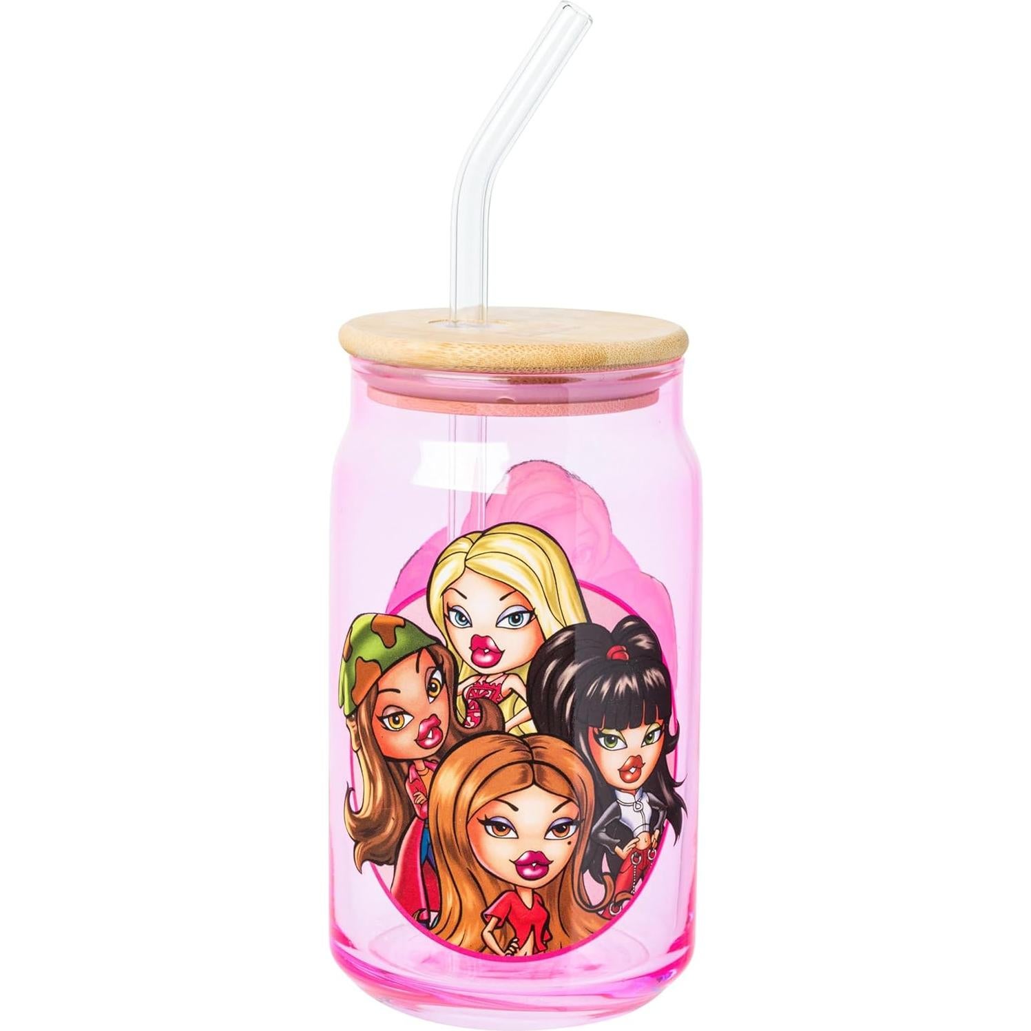 Set de Tarros de Vidrio Silver Buffalo Bratz 2 Pack 473ml