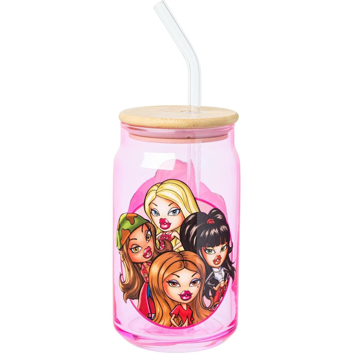 Set de Tarros de Vidrio Silver Buffalo Bratz 2 Pack 473ml