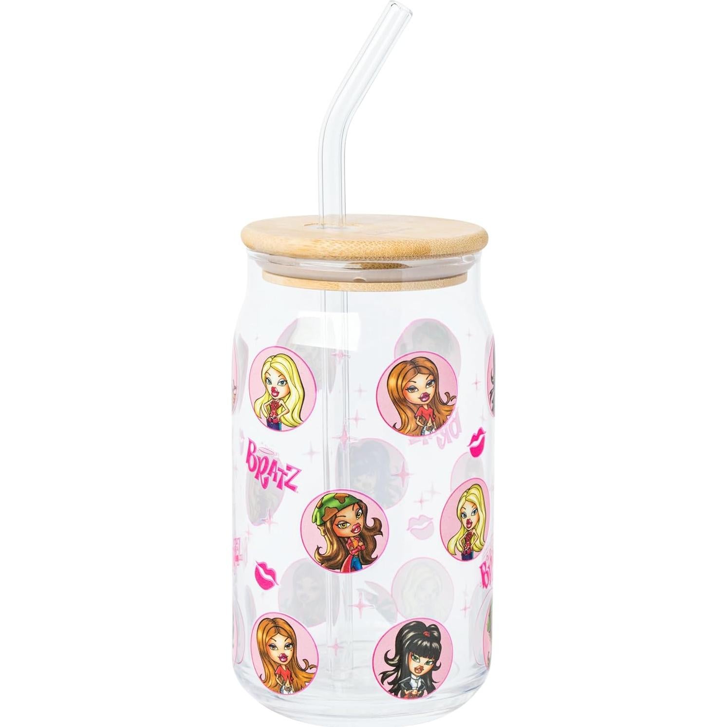 Set de Tarros de Vidrio Silver Buffalo Bratz 2 Pack 473ml