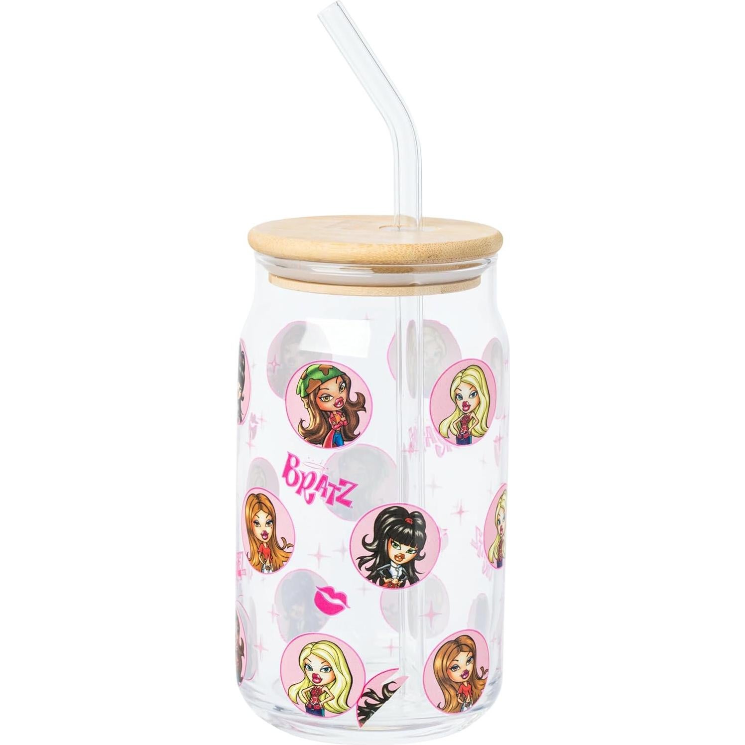 Set de Tarros de Vidrio Silver Buffalo Bratz 2 Pack 473ml