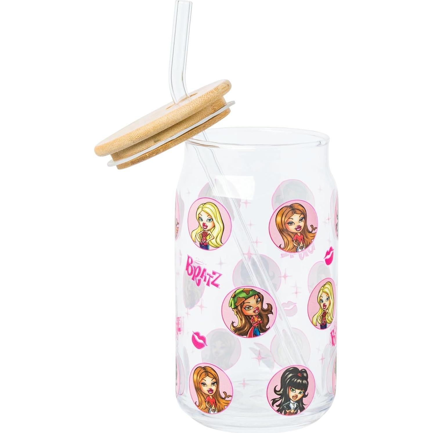 Set de Tarros de Vidrio Silver Buffalo Bratz 2 Pack 473ml