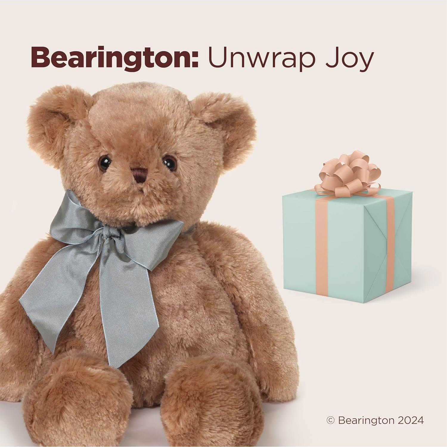 Oso de Peluche Bearington Gus 45 cm Marrón para Bebé