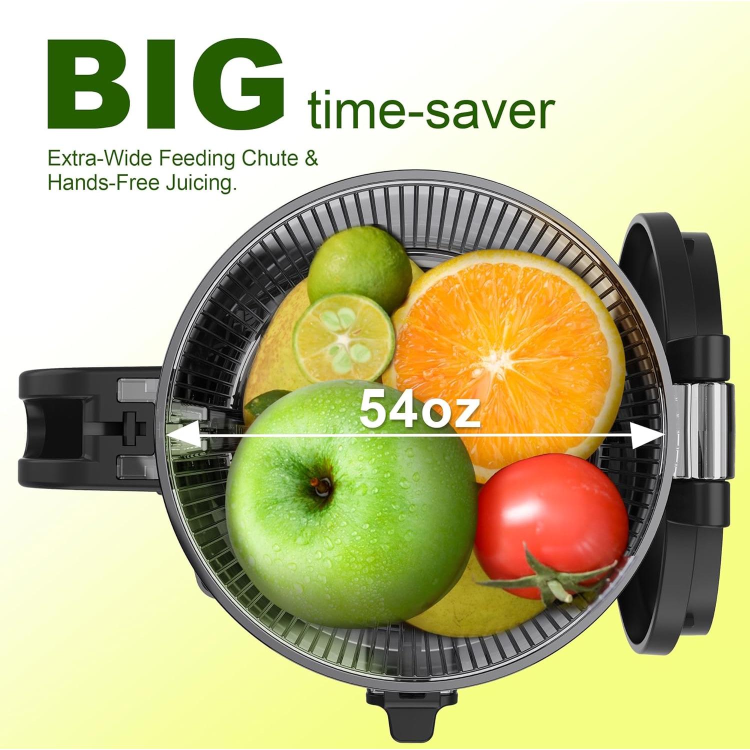 Exprimidor Fretta Boost 250W Acero Inoxidable 1.54kg