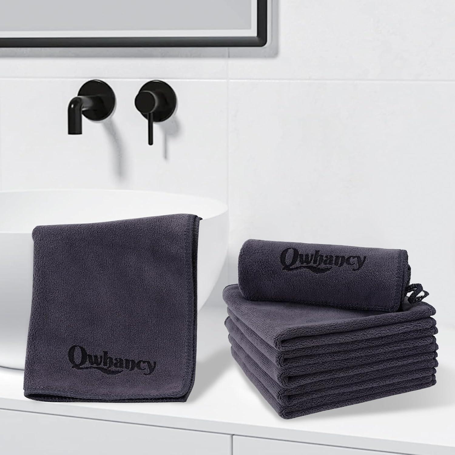 Paños de Maquillaje Reutilizables Qwhancy 30x30 cm 6 Piezas