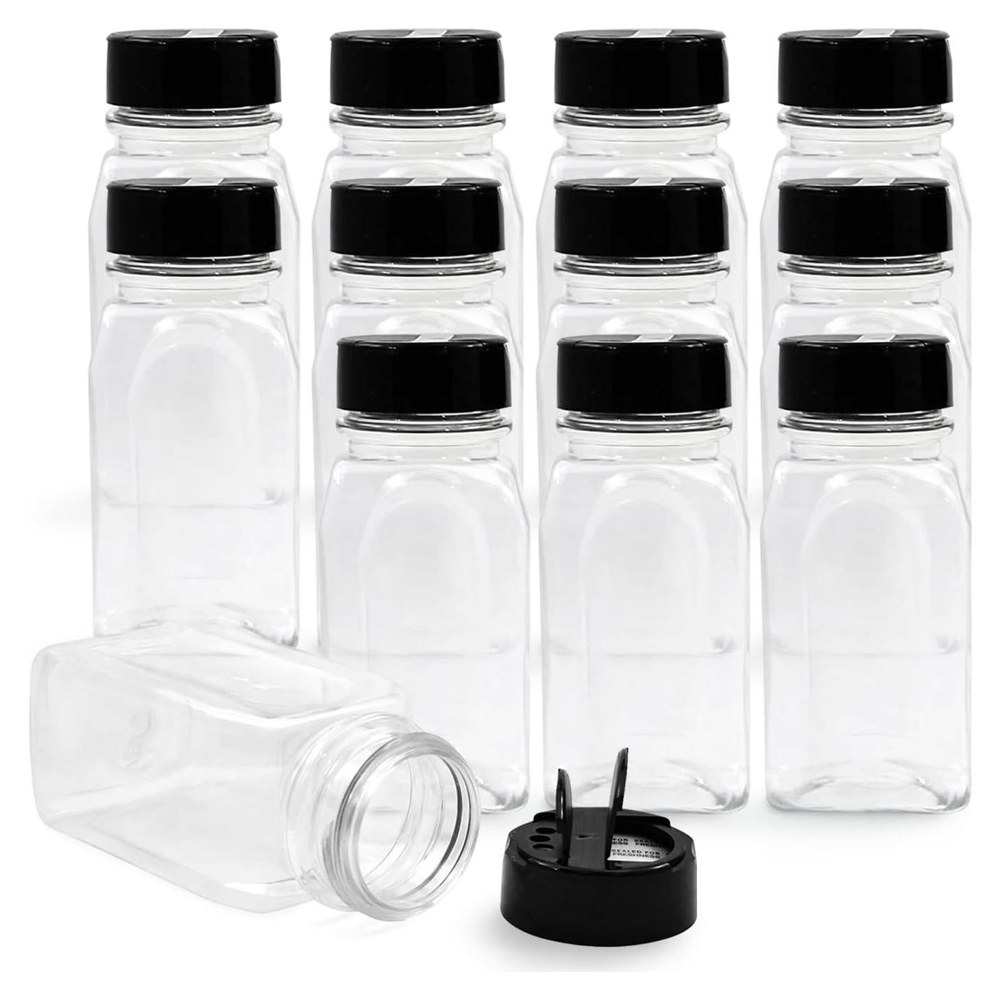 Tarros de Especias de Plástico RoyalHouse 6 Piezas 280ml