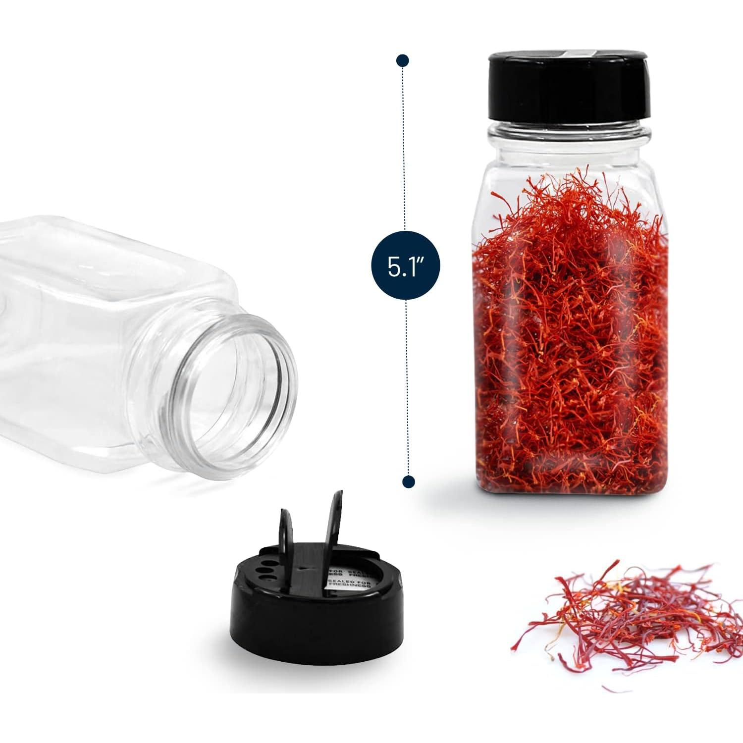 Tarros de Especias de Plástico RoyalHouse 6 Piezas 280ml