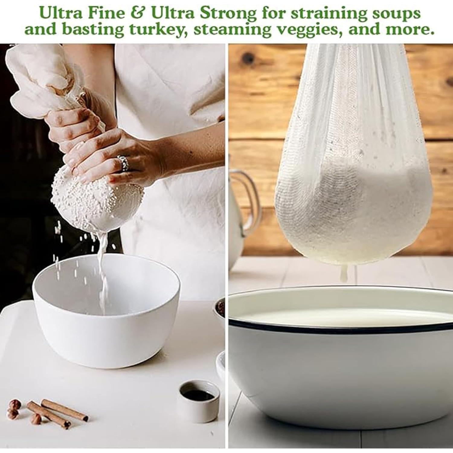 Tela de Queso Ultra Fina 100% Algodón Regency Wraps 4 Pzas