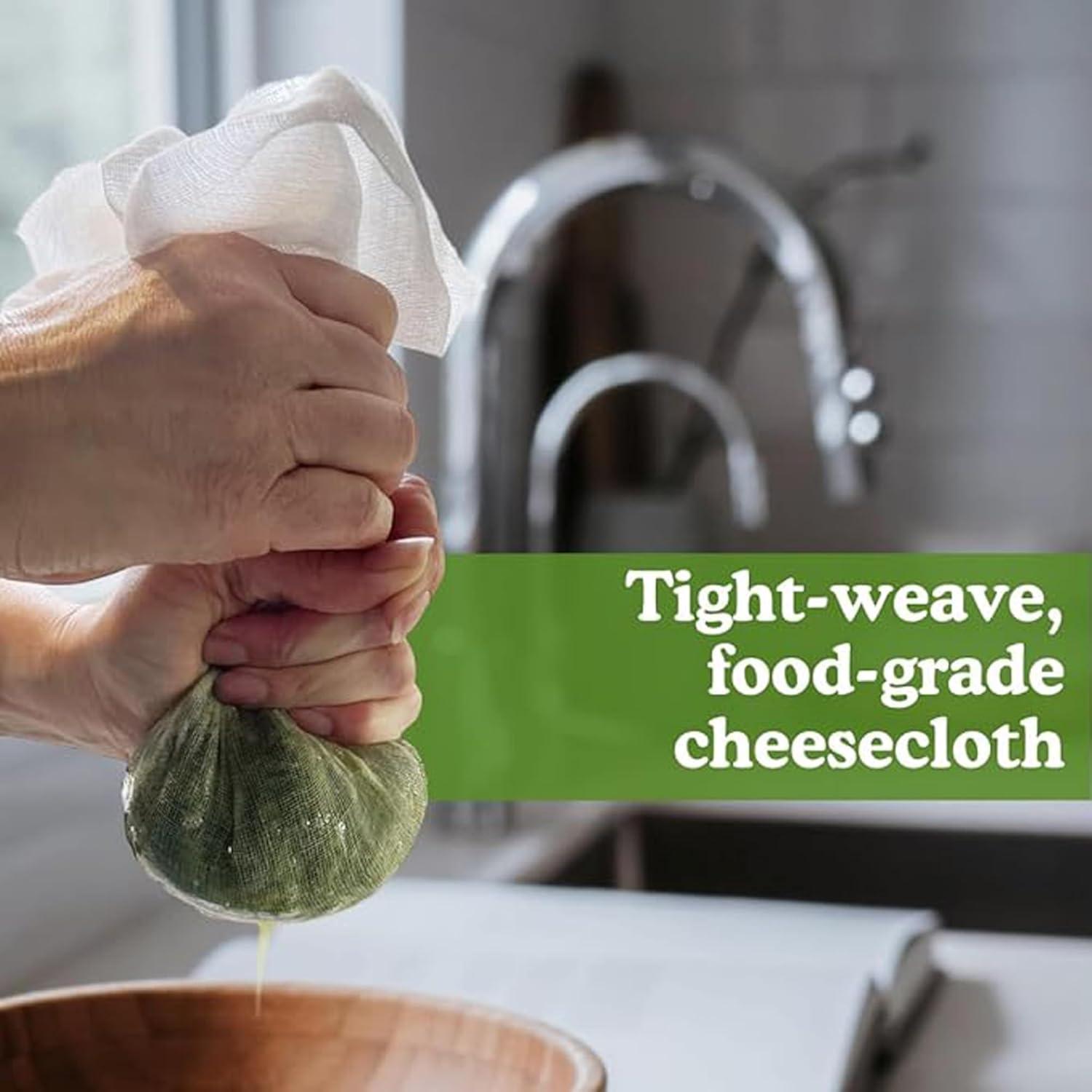 Tela de Queso Ultra Fina 100% Algodón Regency Wraps 4 Pzas