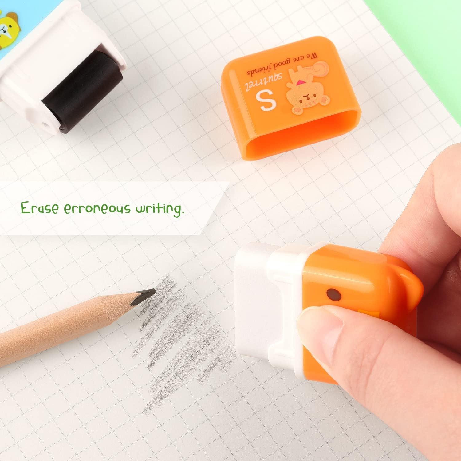 Paquete de 6 Borradores Lindos Hutou con Rodillo y Cubierta