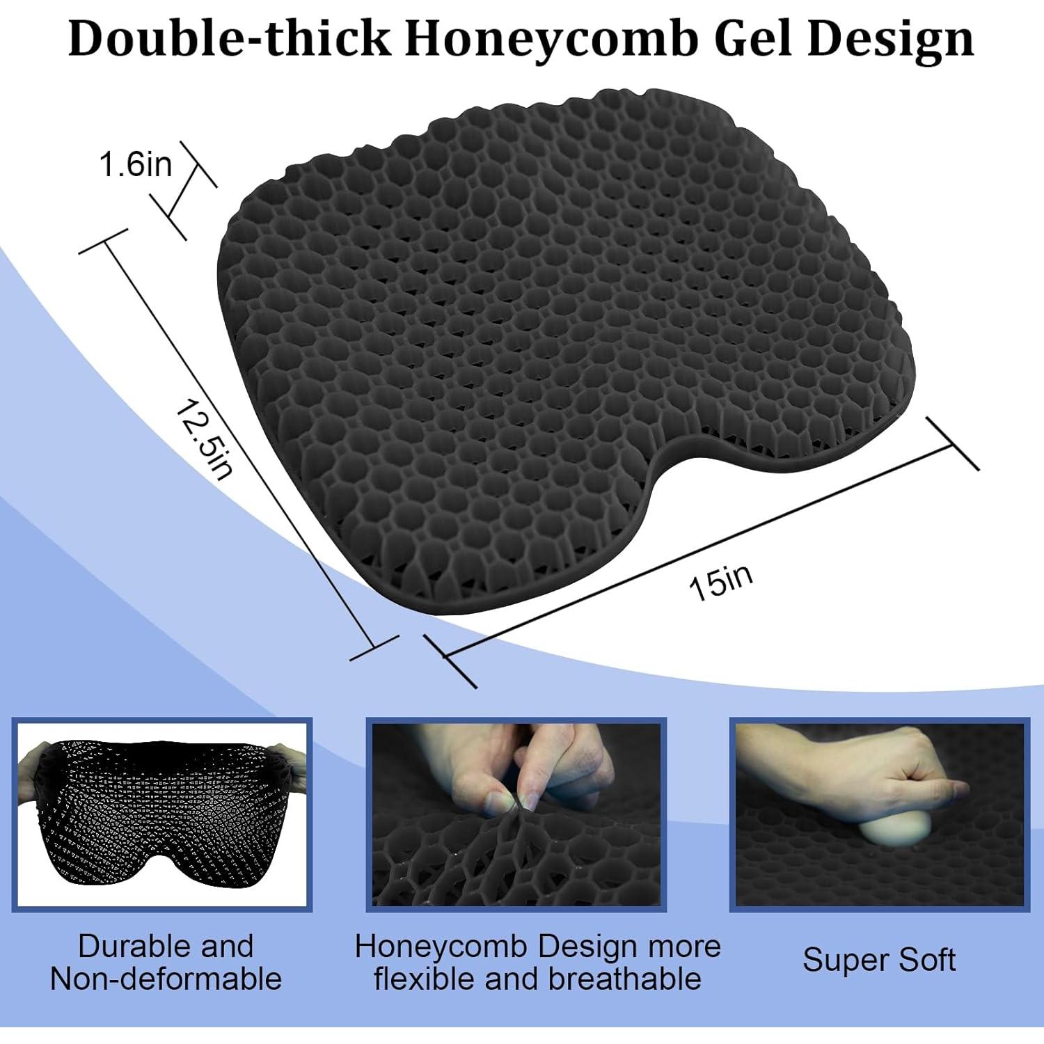 Cojín Antideslizante de Gel NEW-Vi para Kayak y Sillas