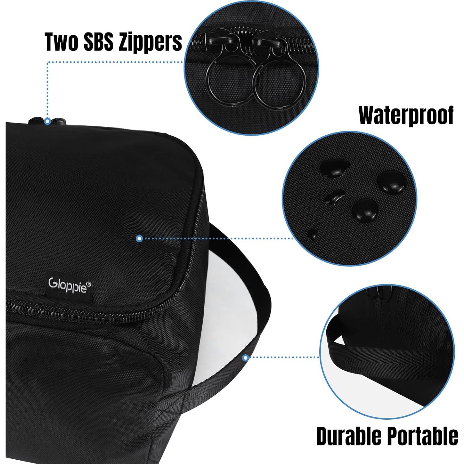 Bolsa de almacenamiento para zapatos Gloppie - Negro clásico