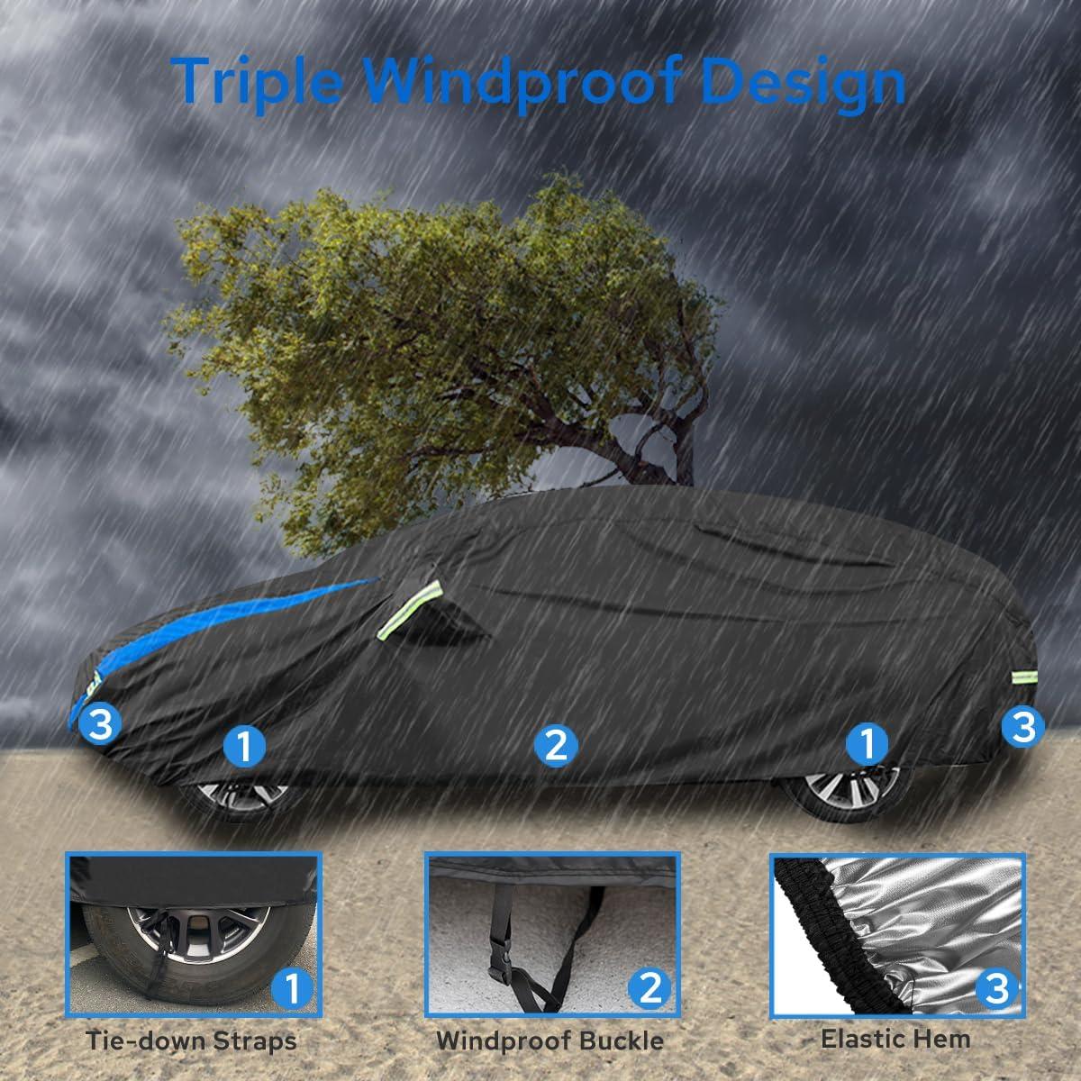 Funda para auto Avecrew Tesla Model 3 2017-2024 impermeable