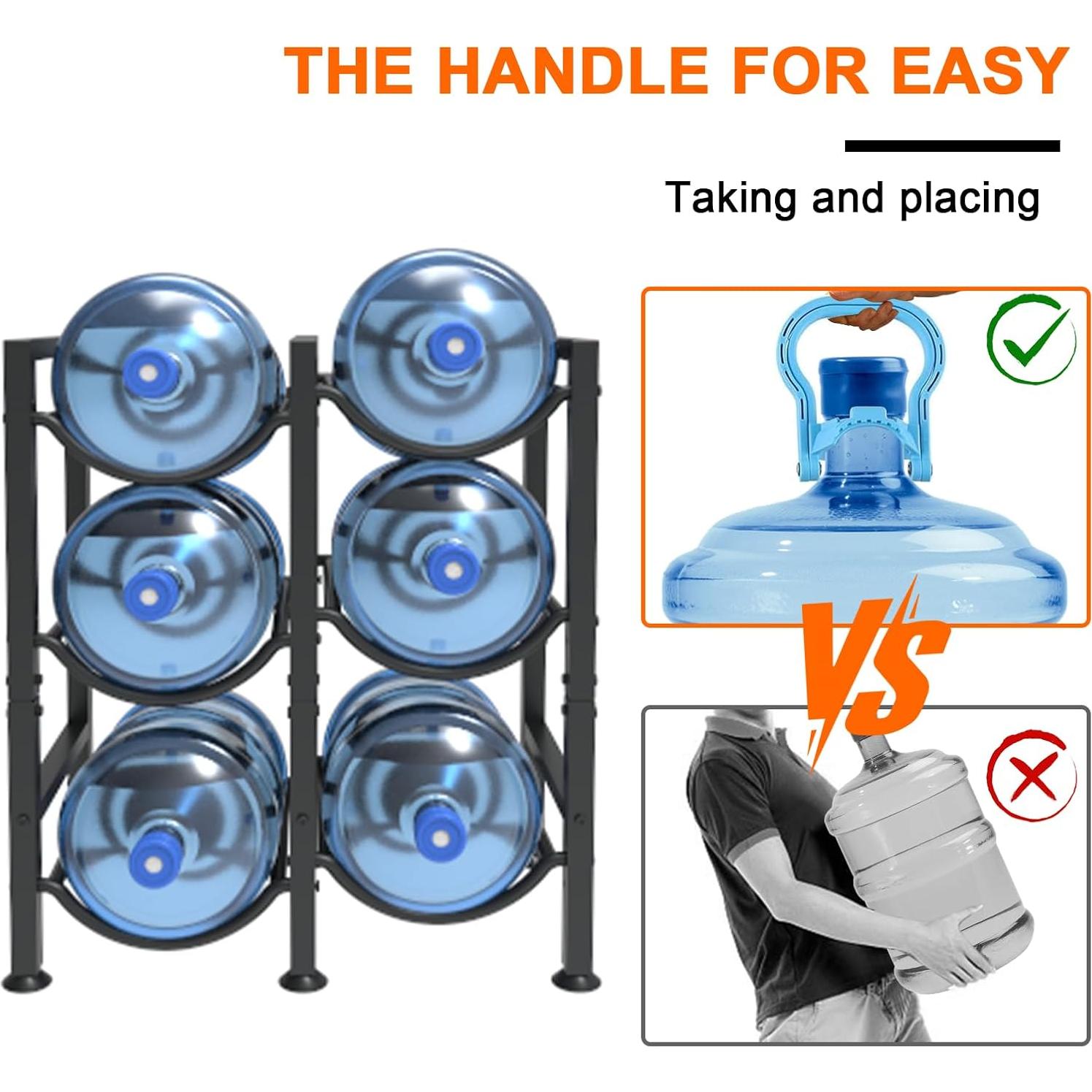 Soporte para Botellas de Agua Semoprus 5 Galones 6 Botellas