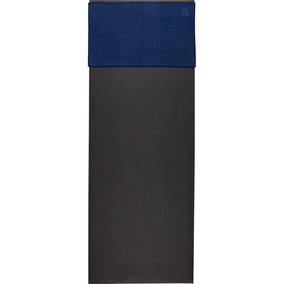 Toalla de Yoga Manduka eQua - Microfibra Secado Rápido 41cm Azul
