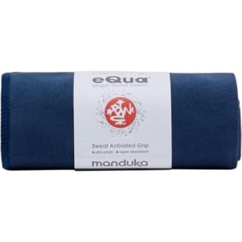 Toalla de Yoga Manduka eQua - Microfibra Secado Rápido 41cm Azul