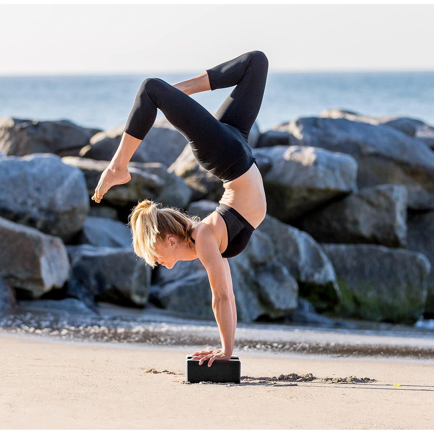 Bloques de Yoga ProsourceFit de Espuma EVA - Juego de 2