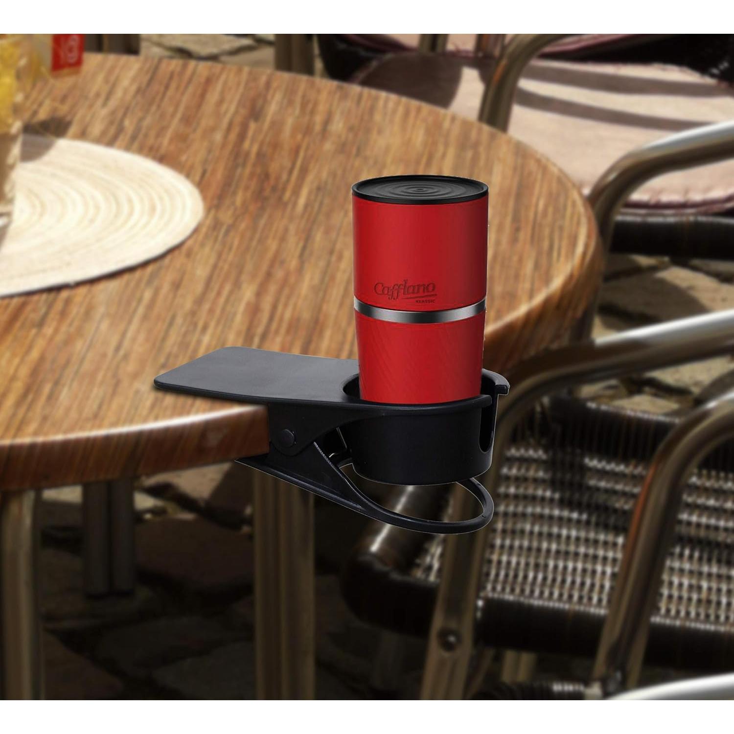 Soporte para Taza de Escritorio EMXGB Negro - Fijador Multifuncional