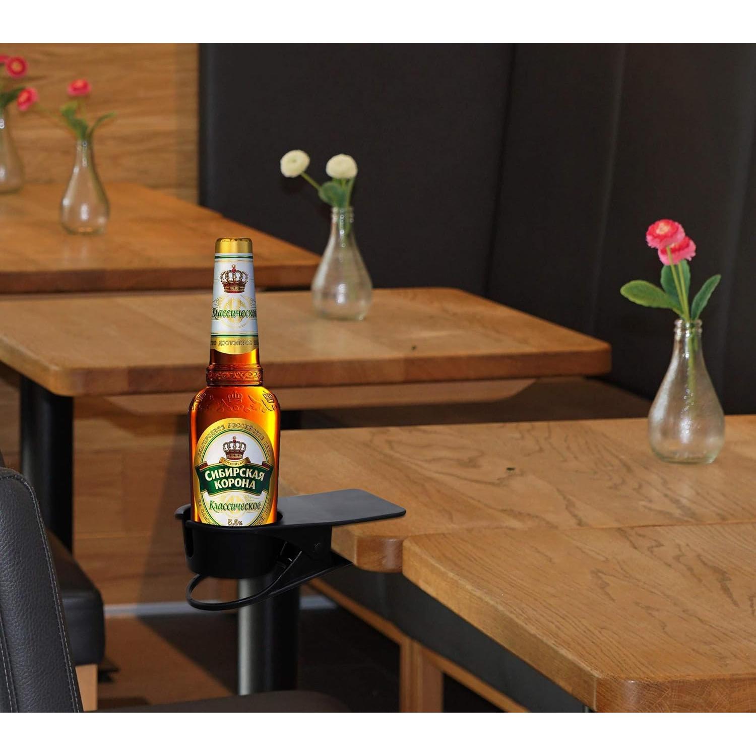 Soporte para Taza de Escritorio EMXGB Negro - Fijador Multifuncional