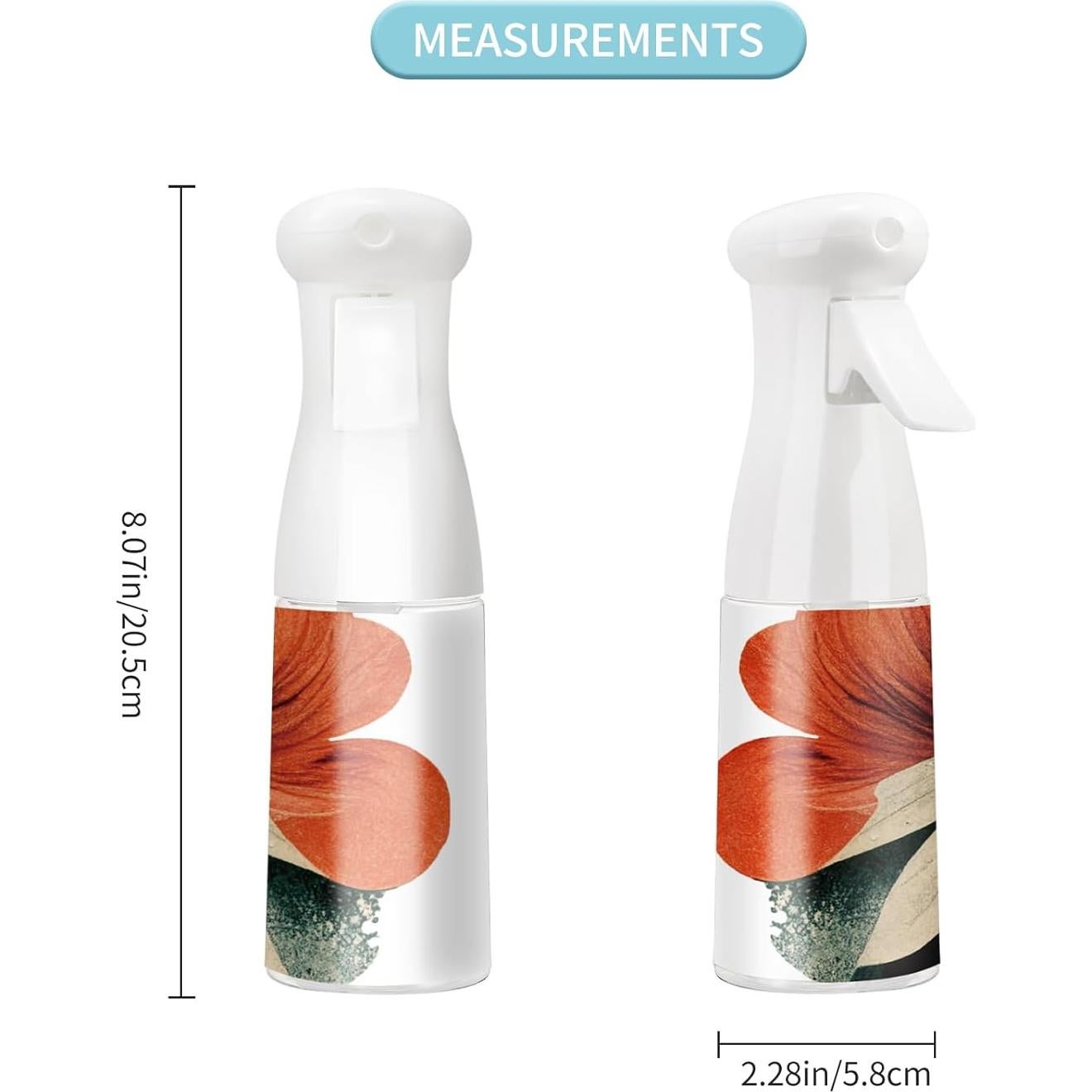 Botella Spray para Cabello Shu Mizara 21x8.9cm Naranja