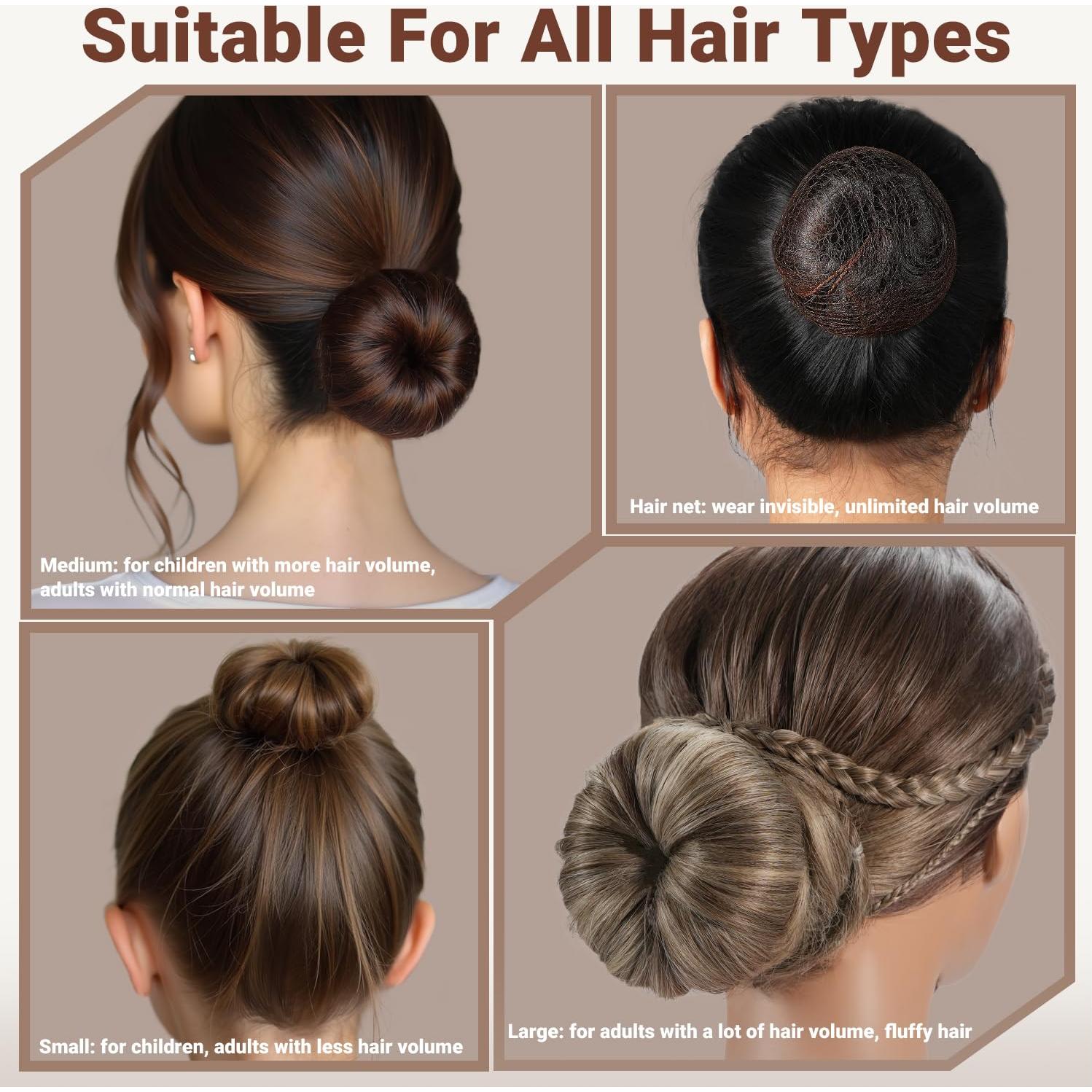 Set de Hacedores de Moños TsMADDTs con Redes y Accesorios