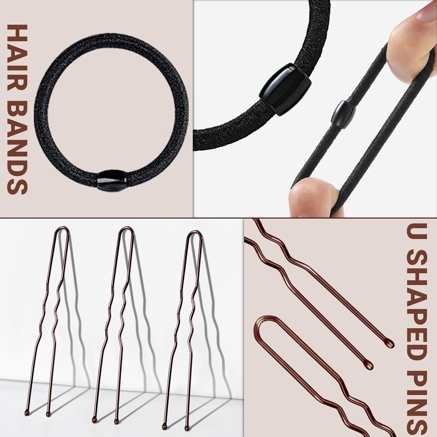 Set de Hacedores de Moños TsMADDTs con Redes y Accesorios