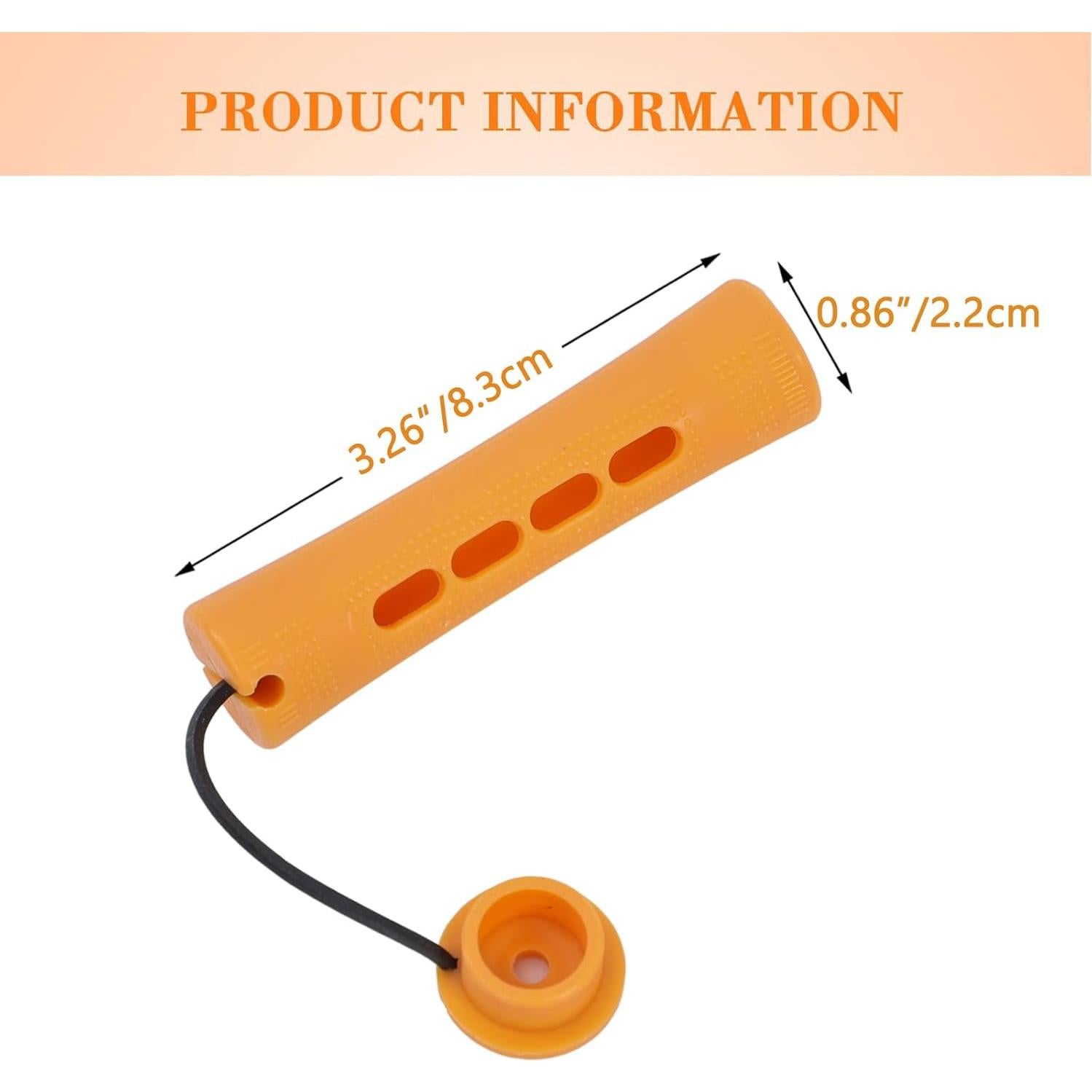 Juego de 20 Varillas de Permanentes Naranjas YOROSTAR para Cabello