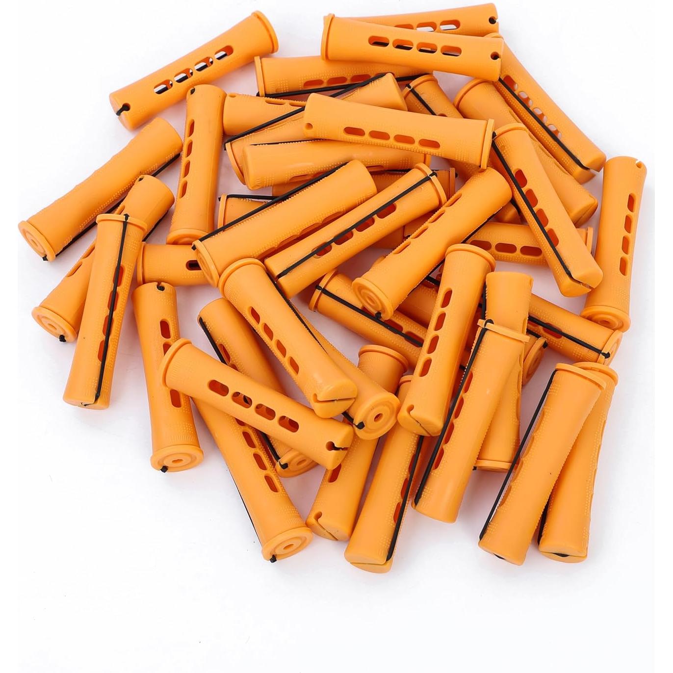 Juego de 20 Varillas de Permanentes Naranjas YOROSTAR para Cabello