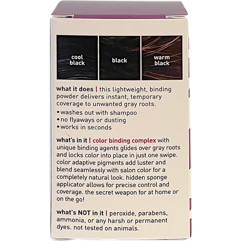 Polvo Retoque Raíces Negro Style Edit - Cubrir Canas 4.54g