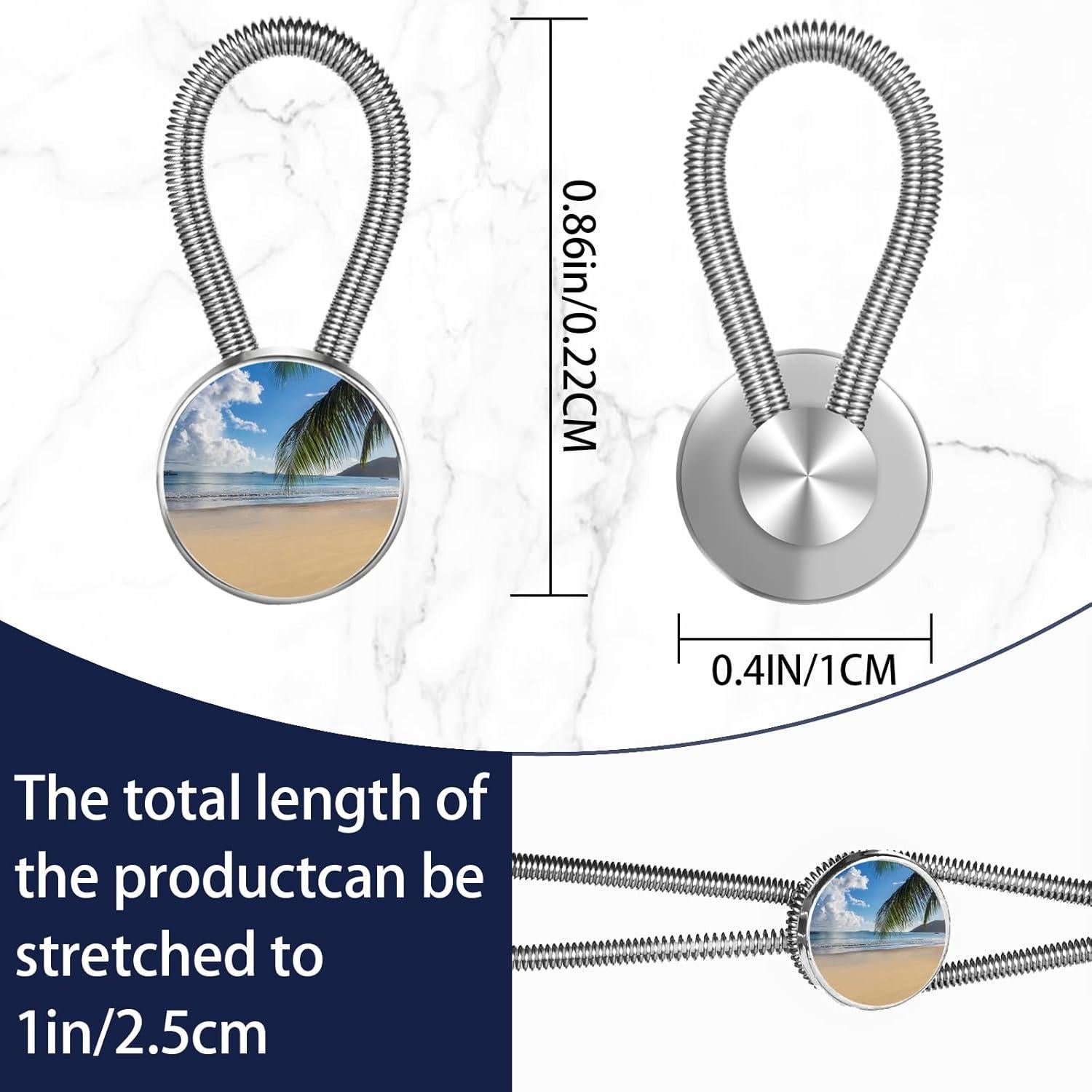 Extensores de Cuello ZYAOTWQZ - 6 Piezas, 2.54 cm Extra