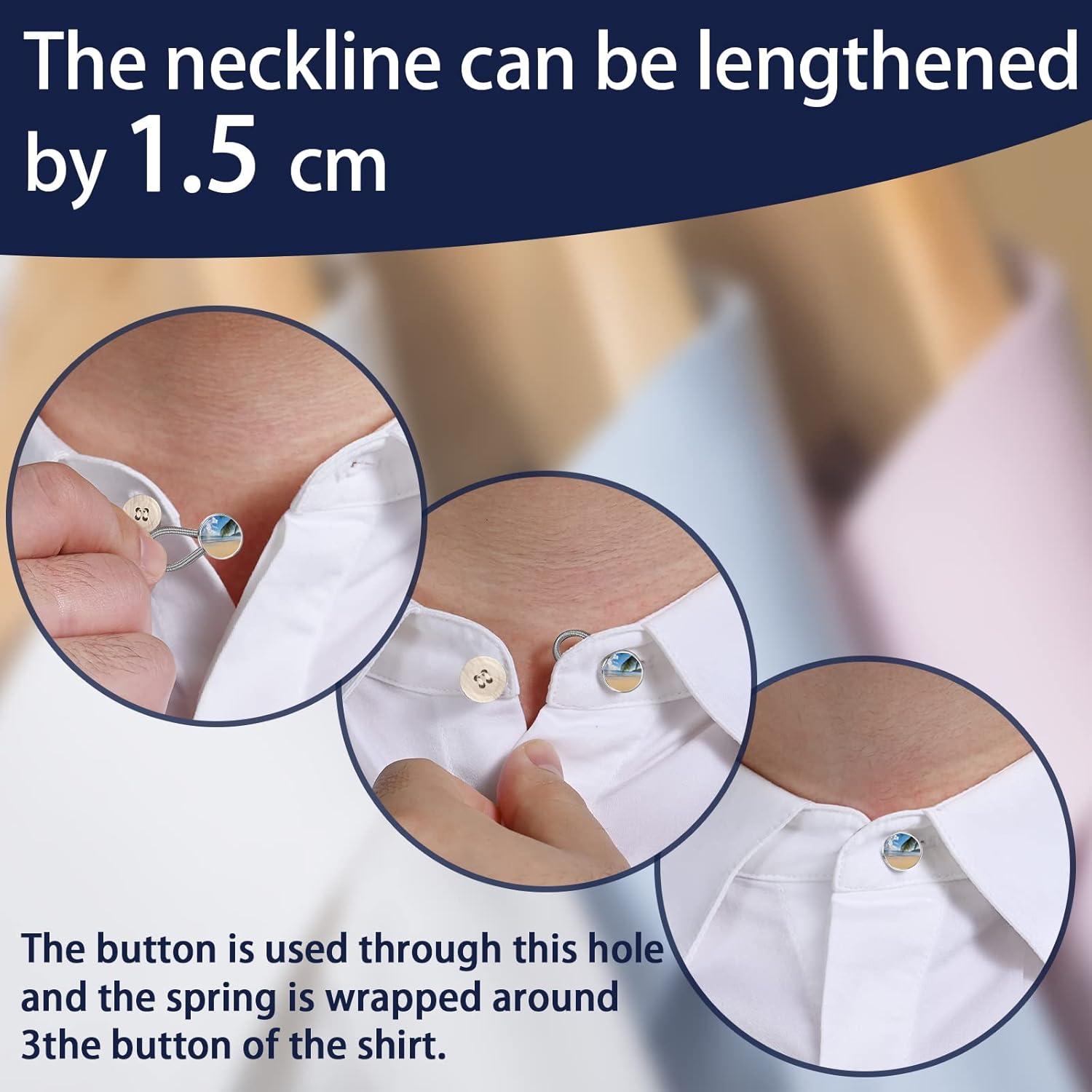 Extensores de Cuello ZYAOTWQZ - 6 Piezas, 2.54 cm Extra